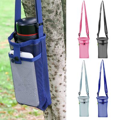 Tasche Leichter tragbarer Wasserhalter im Doppeltaschen-Flaschendesign mit Riemen
