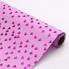 1roll Pink Heart Valentine's Day Wrapping Paper Pink Heart Design for Valentine's Day, Mother's Day Anniversary Birthday Wedding