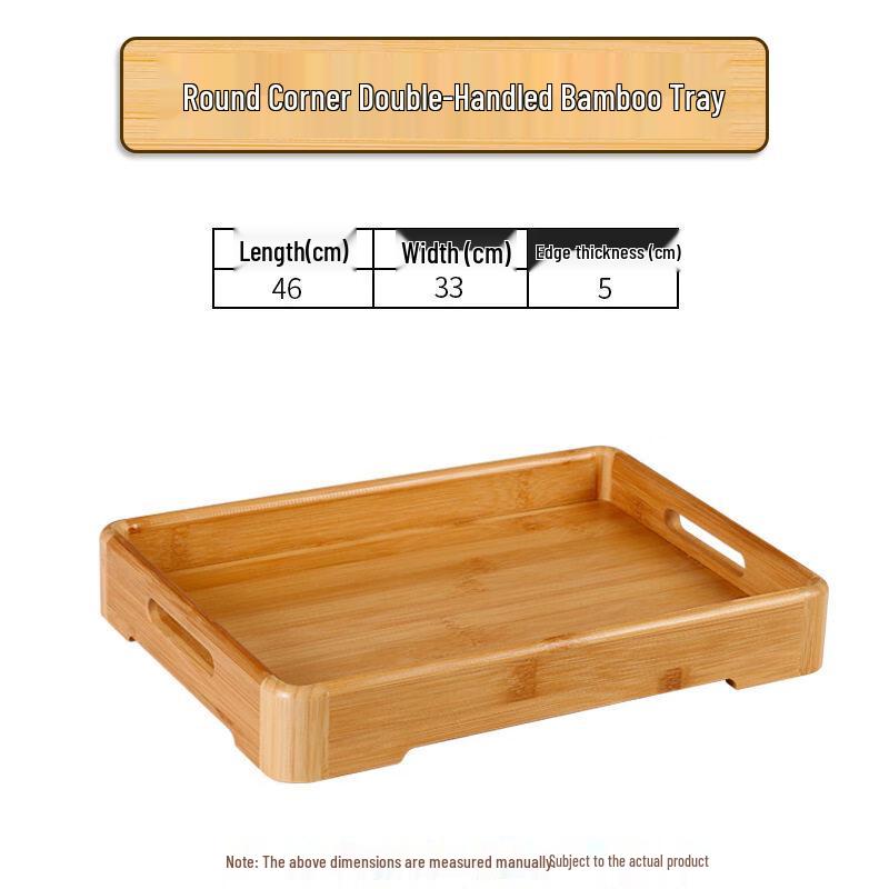 Bamboo Rectangular Serving Tray