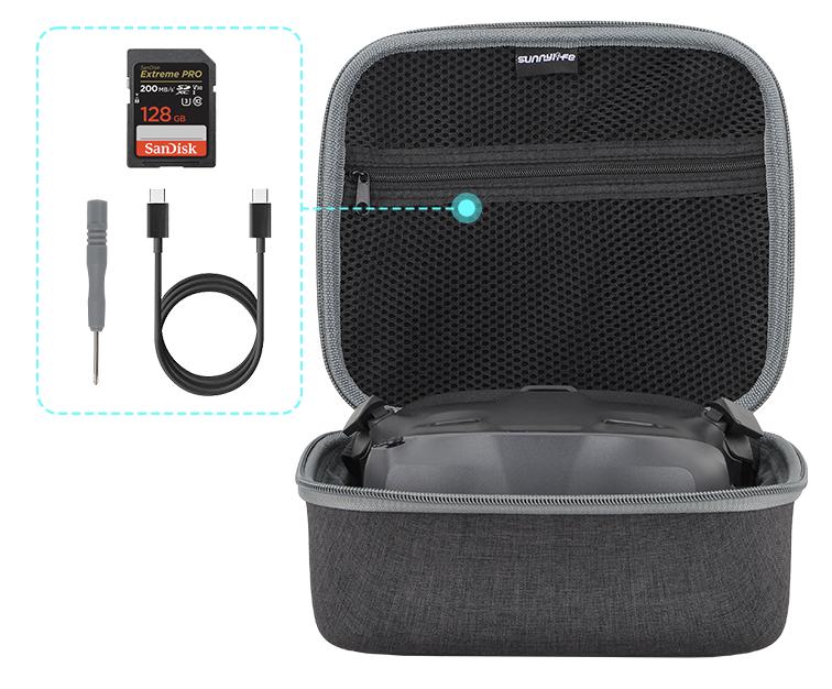 Mini Protective Hard Case Goggle Bag for DJI Goggles N3