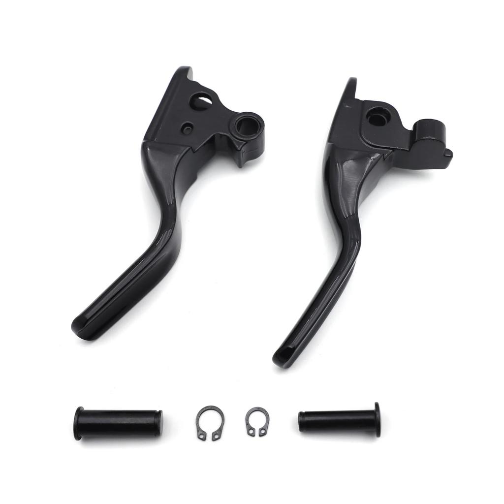 Brake Clutch Hand Lever For Harley Davidson 08-13 Touring 2014-Later FLHR and FLHRC Chrome/Black Motorcycle Parts