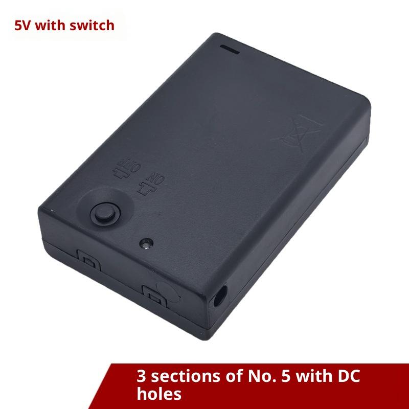 Portabatterie AA 1 Pezzo 3AA Scatola Batteria 5V Con Interruttore Custodia Batteria AA Con Cavo O Con USB/Cavo Accessori Fai-da-te