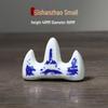 Multifunctional Jingdezhen Blue & White Porcelain Calligraphy Brush Stand & Ink Dish