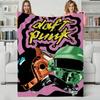 Musik D-Daft Punk Wurf Flanelldecke Perfekt für Sofa Büro Bett Reisen Schlafen Lesen Entspannen Camping Ganzjahresnutzung