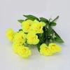 Artificial Carnation Flower with Stem 10 Head Home Office Table Centerpiece Wedding