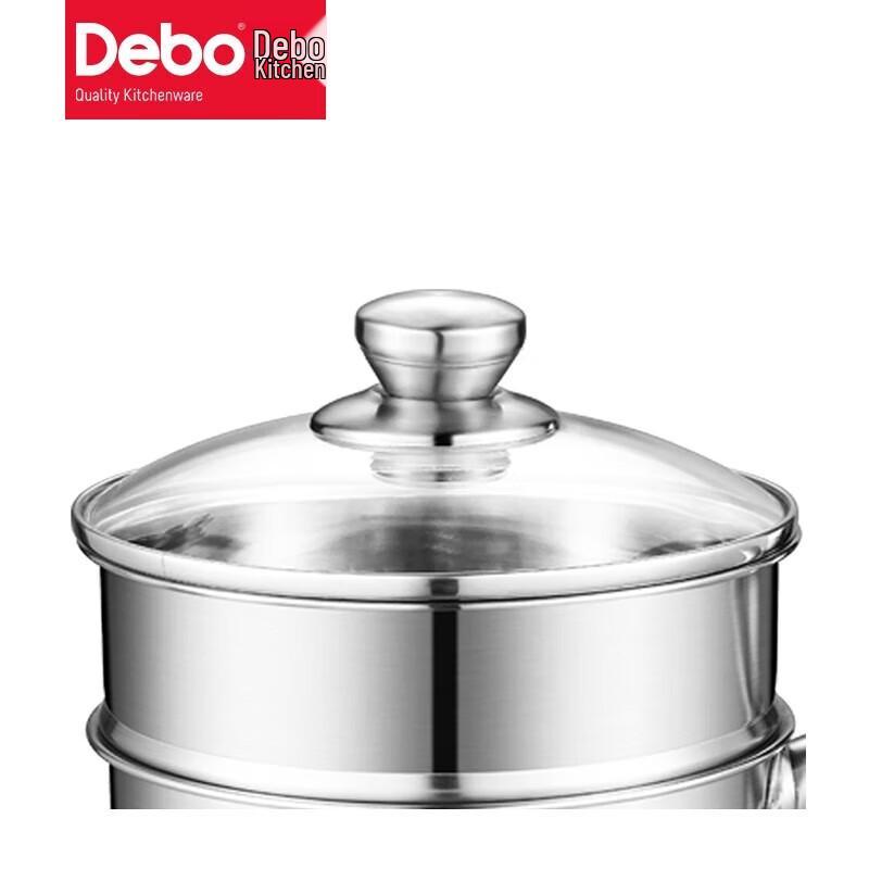 Debo Campbell Edelstahl Milchtopf