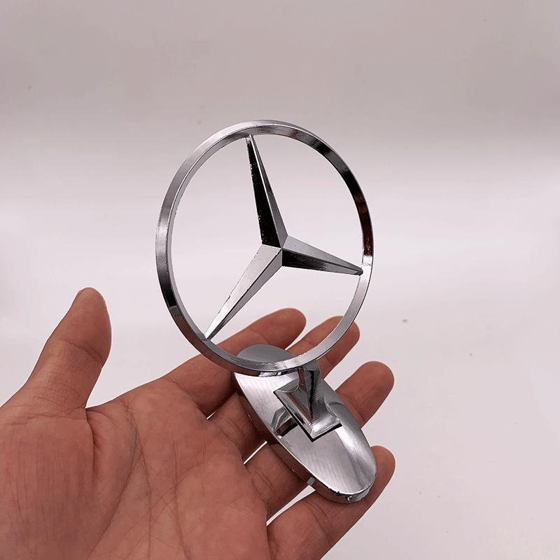 Mercedes-Benz Emblem, Mercedes-Benz Front Emblemhood Emblem Car logo3D Metal Emblem for the Hood of a Mercedes-Benz