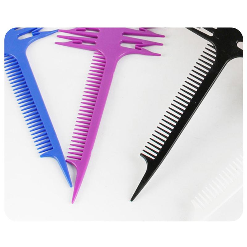 Grzebień do włosów Grzebień do farbowania i rozjaśniania włosów Grzebień w kształcie rybiej ości Grzebień z ogonem szczura Profesjonalny grzebień fryzjerski Narzędzie do stylizacji włosów w salonie