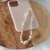 Love Wampum Mobile Phone Chain Key Chain Imitation Pearl Shell Mobile Phone Pendant Simple And Versatile Mobile Phone Shell Accessories