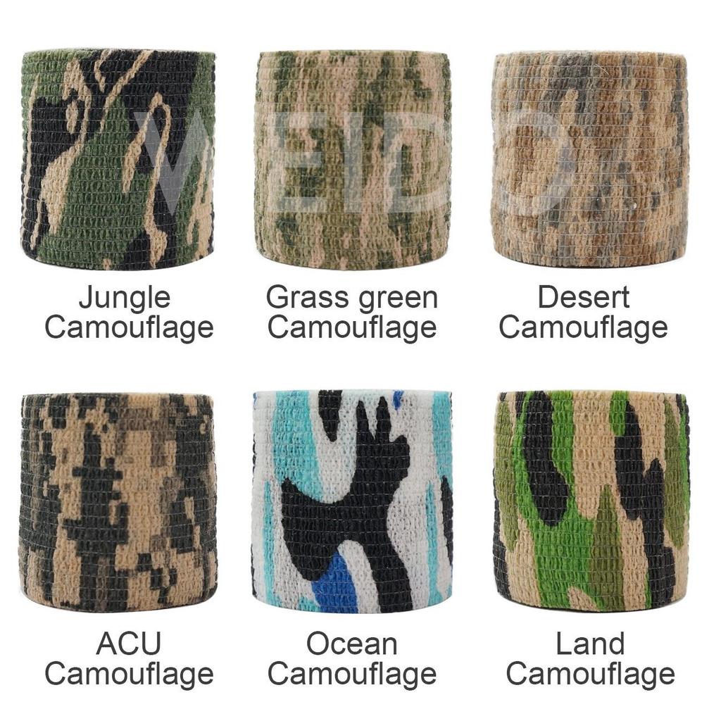 Stealth Wrap Self-Adherent Bandage - Waterproof Camo Tape for Hunting, Finger/Ankle Support & Medical First Aid