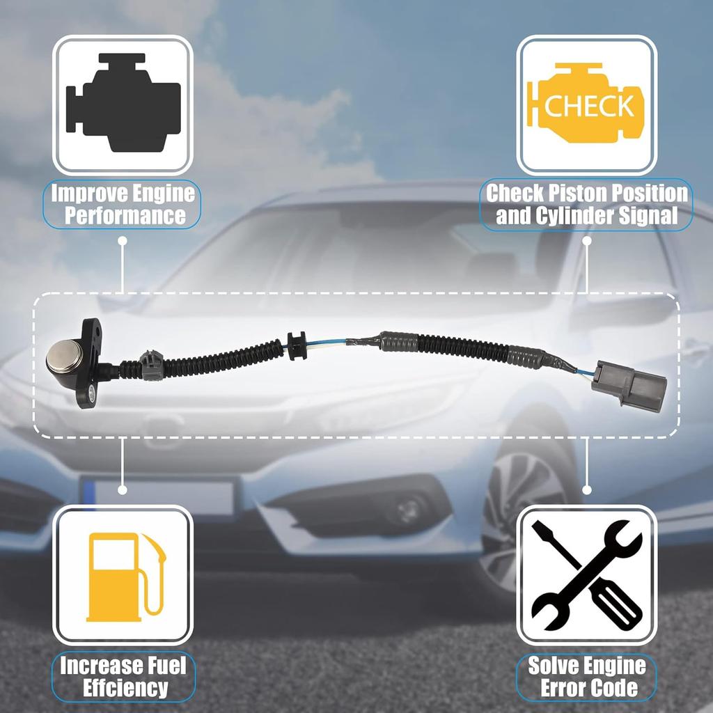 Car Crankshaft Position Sensor Replace 37500P72A01 1561017 for Honda CR-V 1997-2001 for Honda Civic 1999 2000 for Honda Del Sol 1996 1997 Sensor