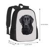 Labrador Retriever Black Dog Hot Sale Backpack Fashion Bags Labrador Retrievers Labrador Retriever Puppy Cute Labrador