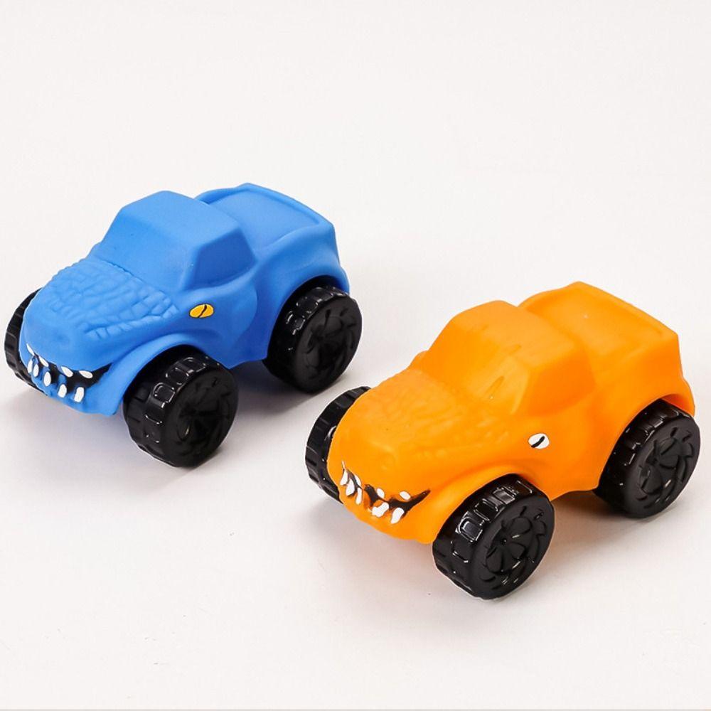 Decompression Little Yellow Duck Squeeze Toy High Elasticity Stretching Car Toys  Practical Jokes