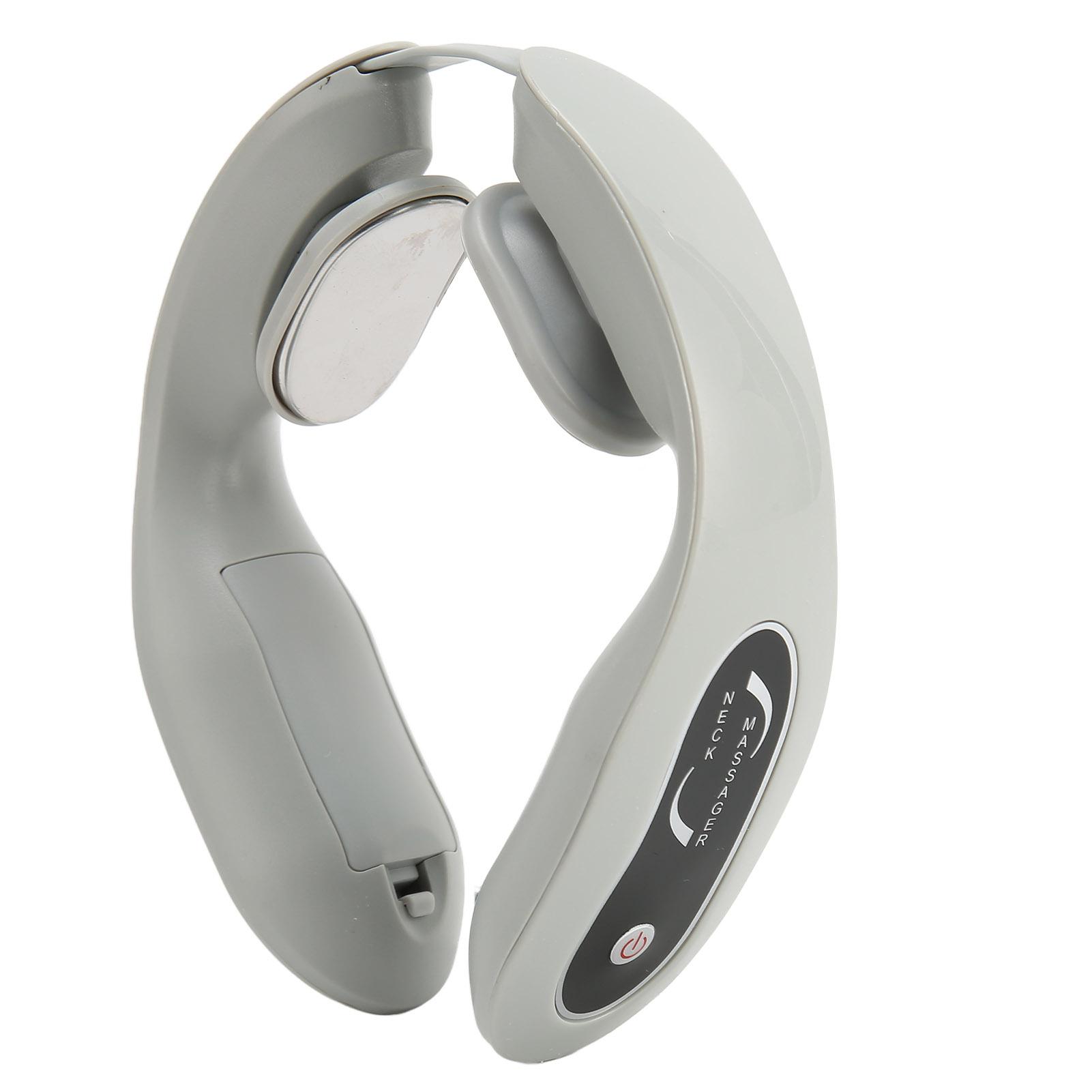 

Массажер для шеи с подогревом, 6 передач, горячий компресс, импульс TENS, снятие усталости, расслабление мышц шейного отдела позвоночника