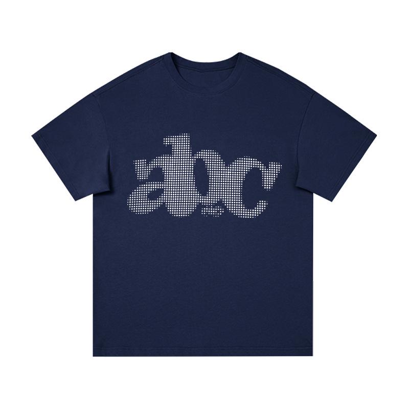 Plus Size Women's White Letter Print Short-Sleeve T-Shirt - Trendy Summer Casual Top