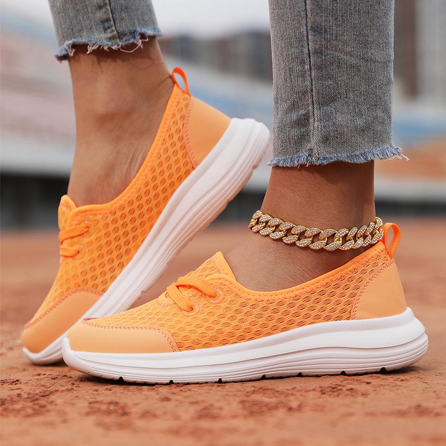 Spring Foot Lazy Shoes One-Foot Casual Women's Shoes Mother's Shoes Low-Top Flat-Sole Walking Shoes Comfortable Breathable