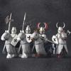 Medieval Knight Serie Figures Building Blocks Warrior Soldiers Guards Lion Heart Hospital Teutonic Knight Battle Pastor Kid Gift