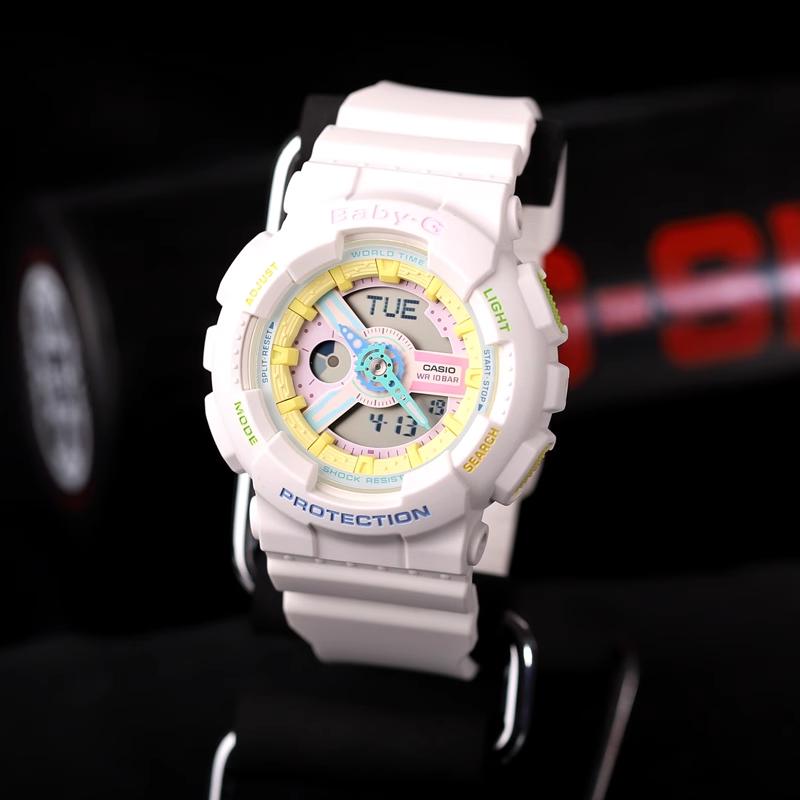 Casio watch series-GABA classic pointer dual display waterproof and shockproof sports watch quartz movement Japanese and Korean GA-400-7ADRBA-110TM-7A
