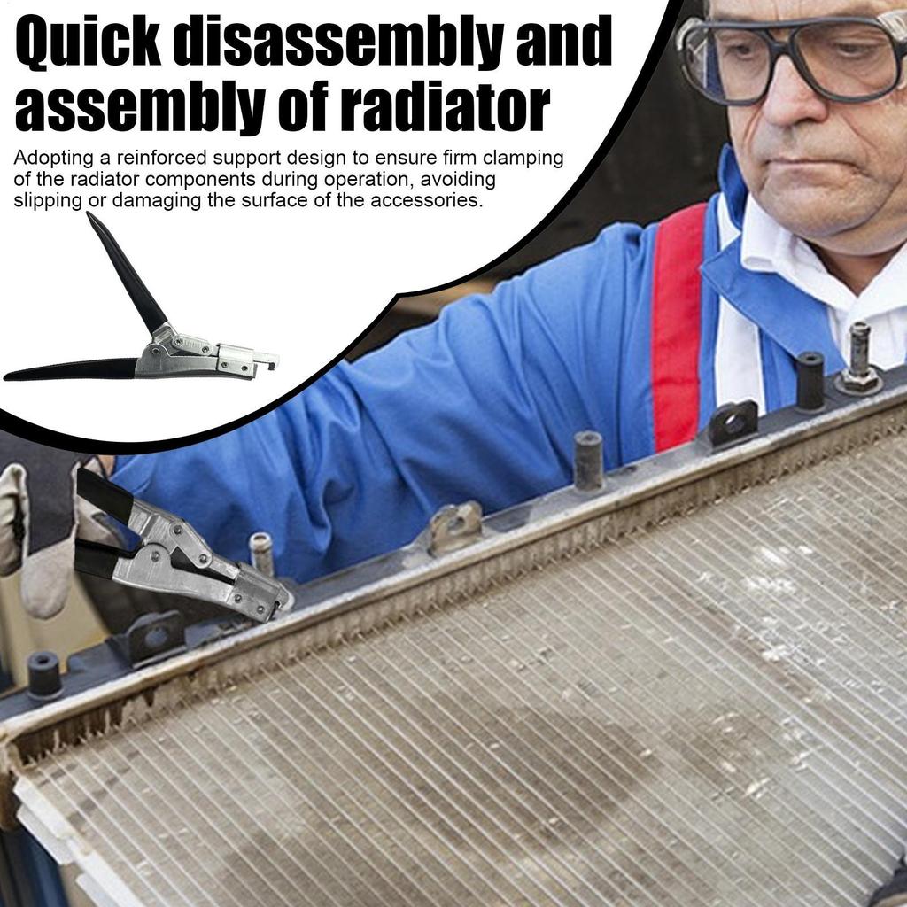 Hose Clamp Pliers Radiator Clip Tool Crimper Tool For Plumber Exhaust Electrical HVAC Repair Mechanic Appliance Car Coolant