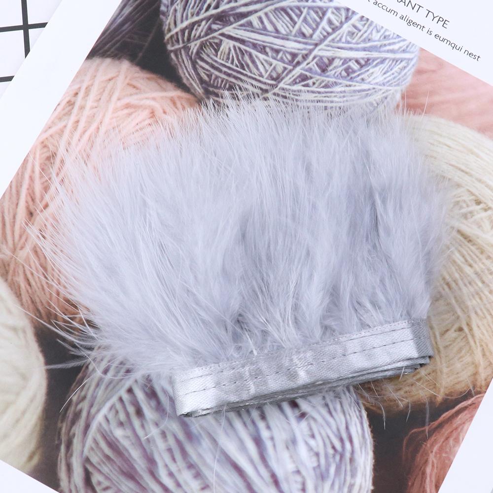 10 Meter Flauschig Weiche Truthahnfedern Besatz Fransen Gefärbtes Buntes Band Kleid Kleidung Nähzubehör Dekoration Feder Handwerk