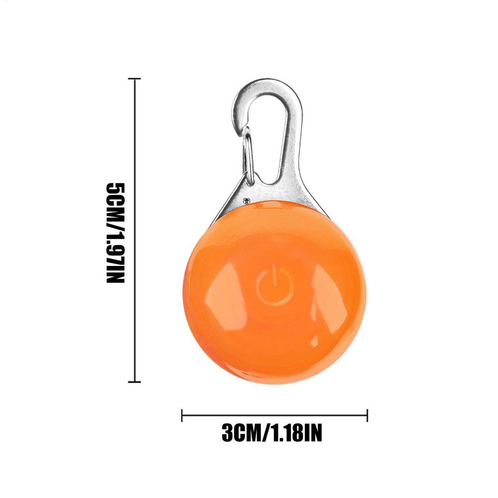 LED Dog Collar Light, Waterproof Night Safety Light for Small Medium Large Dogs, for Camping, Hiking & Night Walking