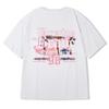 Streetwear Harajuku Summer Cartoon Cat Print T-Shirts Vintage Version Trend Casual Clothes Hip Hop Creative T Shirts y2k