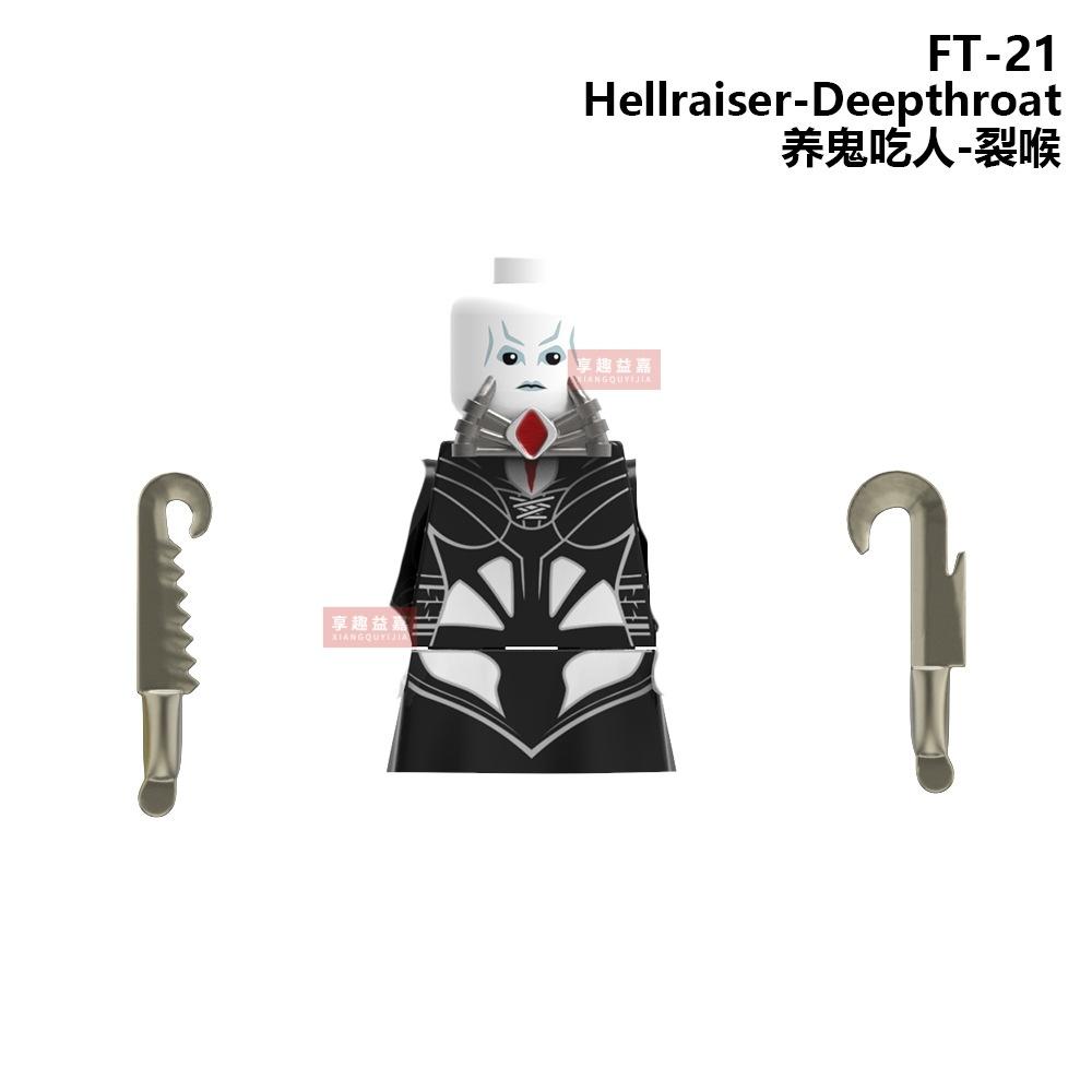 Movie Game Bricks Building Blocks Anime Cartoon Mini Action Figures Heads Assembly Toys Kids Birthday Gifts