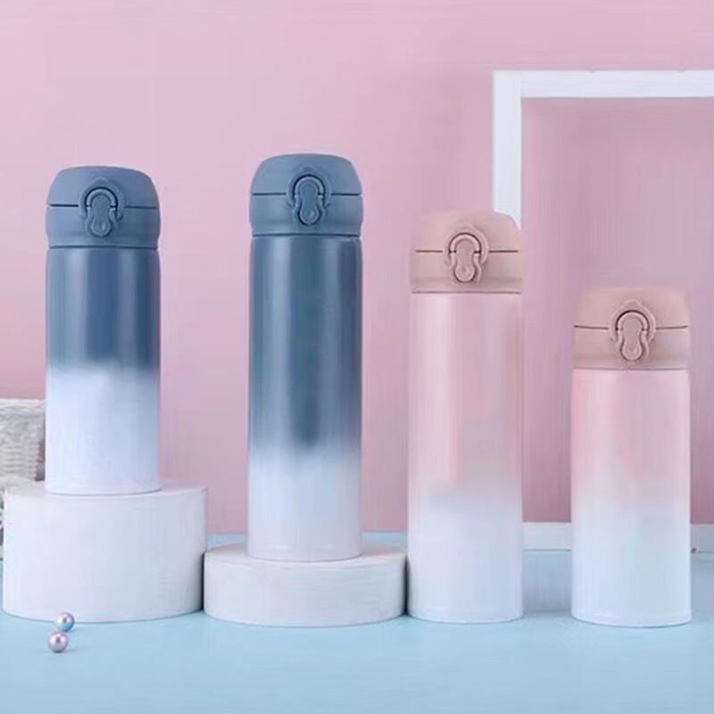 Shangheng Gradient Pop-Up Isolierte Edelstahl-Wasserflasche