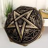Pentagram Symbol Tapestry Wall Hanging Decorative Throw Blanket Home Decoration Umbrella, Cute Umbrella with Cute Design, Portable 3-Fold Compact Umbr