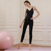 Boyang Damen Glitzernder Rückenfreier Aerial Yoga Jumpsuit - Herbst/Winter Stil