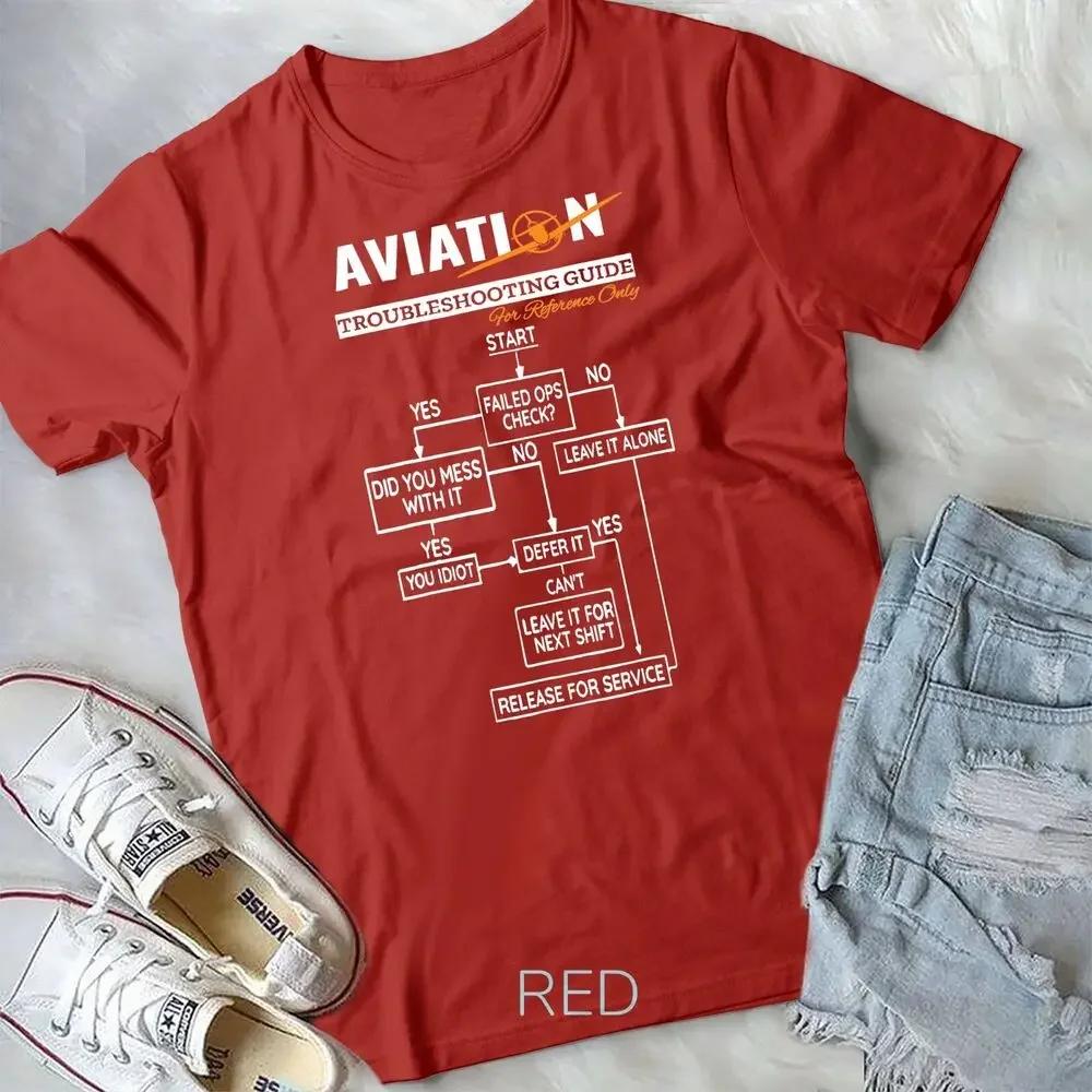 

Airplane Pilot Funny Pilot Troubleshooting Guide TShirt 100 Cotton ONeck Summer Short Sleeve Casual Mens Tshirt Size S3XL S