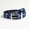 Punk Style Star Double-Breasted Eyelet Belt for Women - Korean Fashion Decorative Jeans Belt