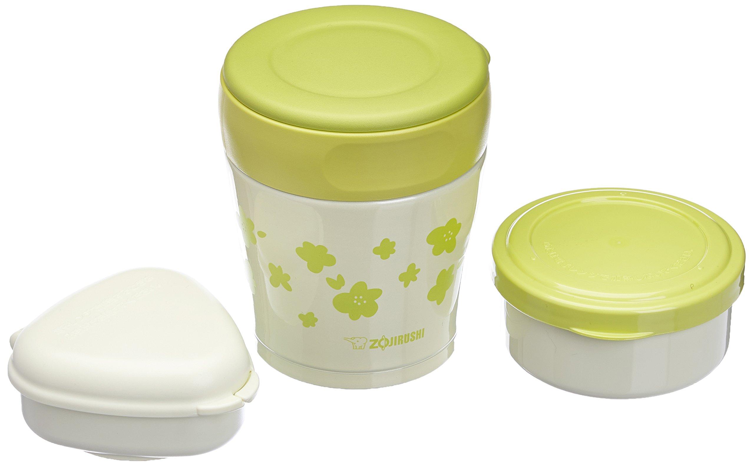 

Zojirushi Stainless Steel Food Jar with Washable Lid, 260ml, Green, SW-SA26-GA