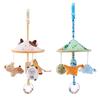 Newborn Marine Forest Animal Cart Pendant Umbrella Bed Hanging 0-1 Year Old Baby Rattle Bed Bell