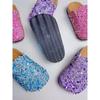 Summer Bling Children's Slippers Buckle Cork Slippers Girls Anti Slip Flat Outdoor Kids Fashion Shoes