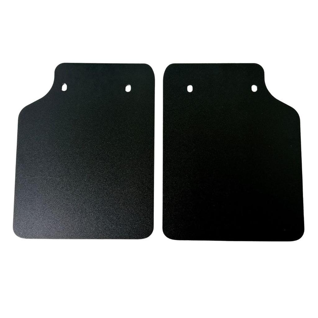 Universal Rear Mud Guards for Daihatsu, Suzuki, Hijet, Carry, and 500 Series Light Trucks (Black) - Set of 2