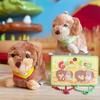 Little Dog Design Cartoon Puppy Plush Keyring Plush Material Puppy Backpack Pendant  Kid Gift