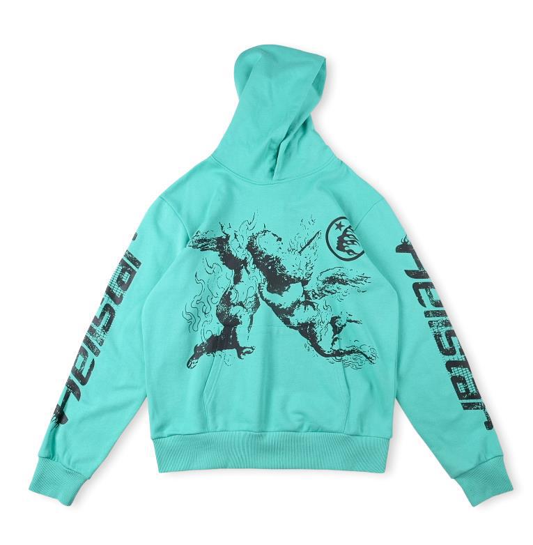 24FW Amerikanischer Retro Hellstar Studios Unisex Hoodie & Jogginghose