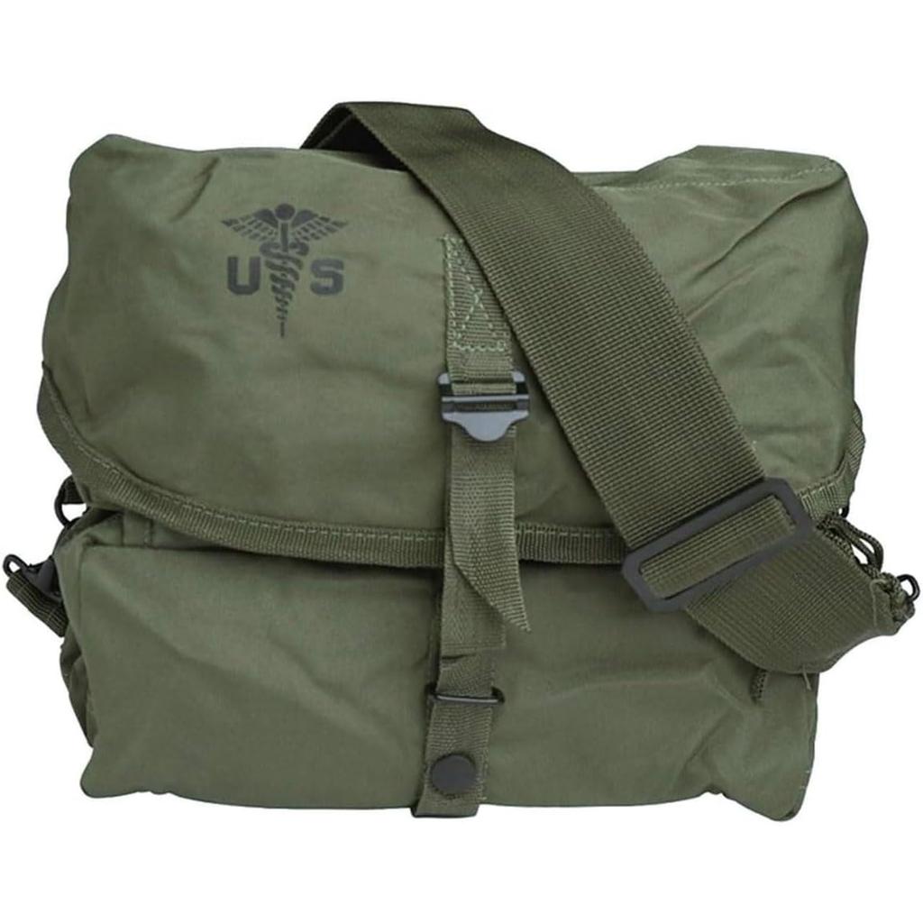 US Medical Kit Bag with Army Medical Corps Emblem Olive Drab Mil-Tec U.S. -