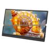 15.6" Portable IPS Monitor with Stand and Built-in Speakers for Office and Gaming