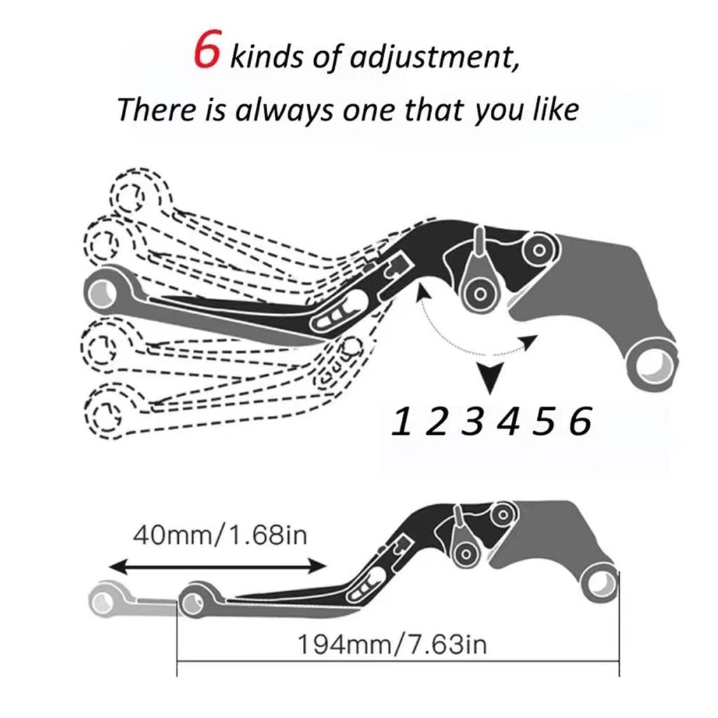 MAORANG For ADV160 ADV150 2025 Motorcycle Modification Accessories Parking Handbrake Adjustable Brake Handle Clutch