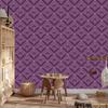 Geometric Diamonds Wallpaper Purple and Plum for Living Room and Bedroom 50x1000