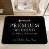 S-Snows COOL Peak Room Mats Retro Multiple Choice Living Room Kitchen Rug Non-Slip Welcome Rug