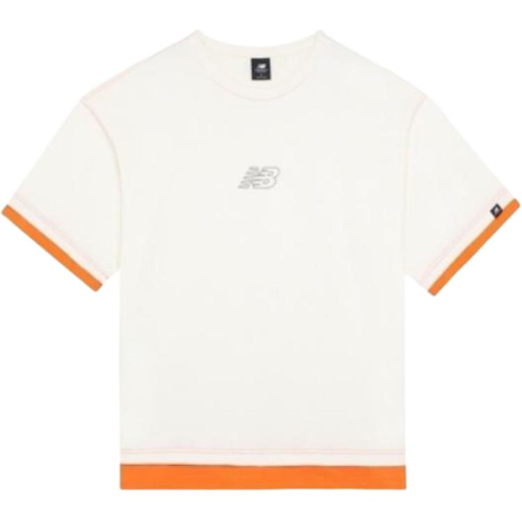 New Balance SS22 Спортивная классическая футболка Белая AMT22363-IV XL