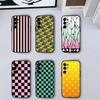 G-Geometric P-pattern Phone Case For Samsung S25,S24,S21,S22,S23,S30,Ultra,S20,Plus,Fe,Lite,Note,10,9,5G Black Cover