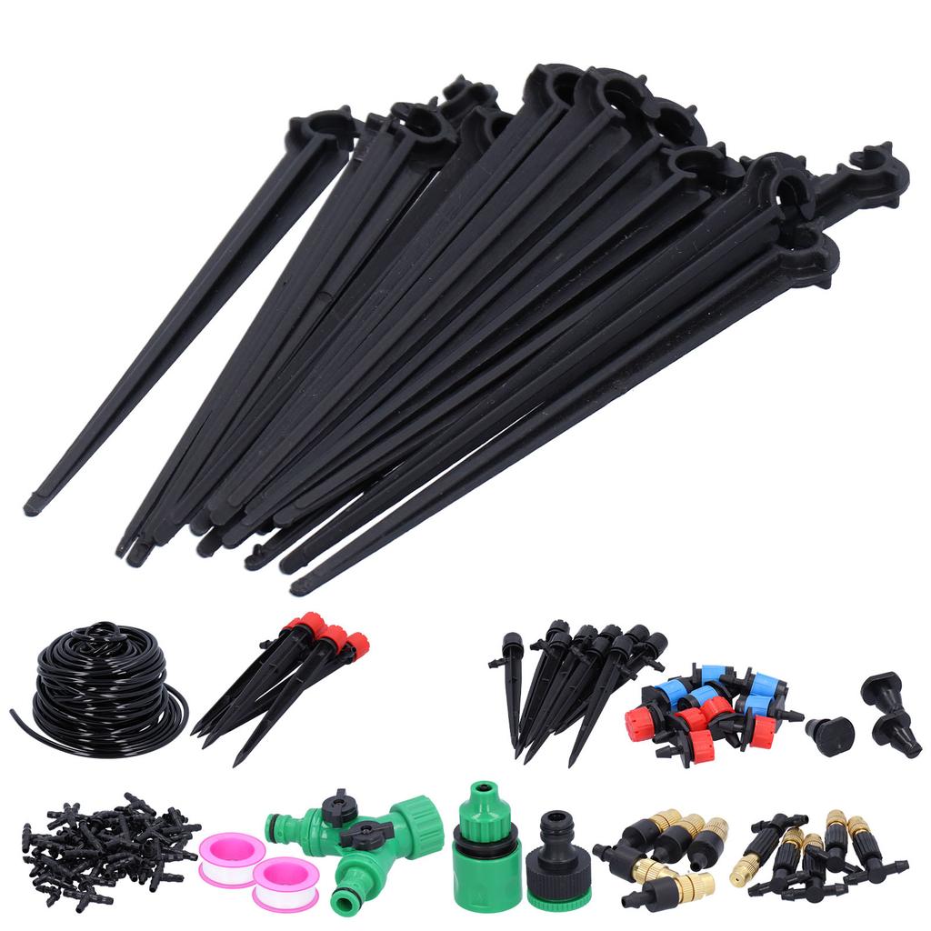 25M Garden Irrigation System Micro Drip Irrigation Equipment Kit Plant Watering Kit