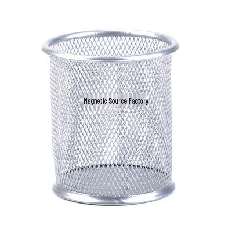 Large Capacity Pen Holder Box with Grid Organizer for Students and Office