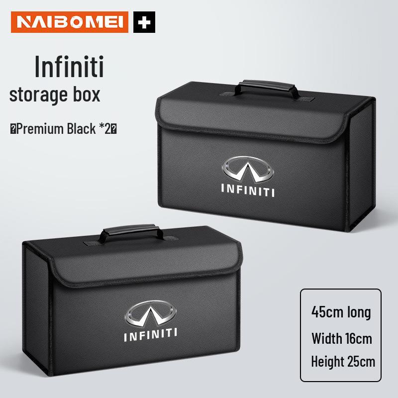 Fits Infiniti Q5L, Q30, QX50, QX55, QX60 Car Trunk Storage Box