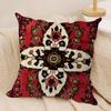 Persian Rug Pattern Cushion Cover Soft Plush Fabric Double-Sided Printed Sofa Cushion Cover For All Seasons Home Decor Gift