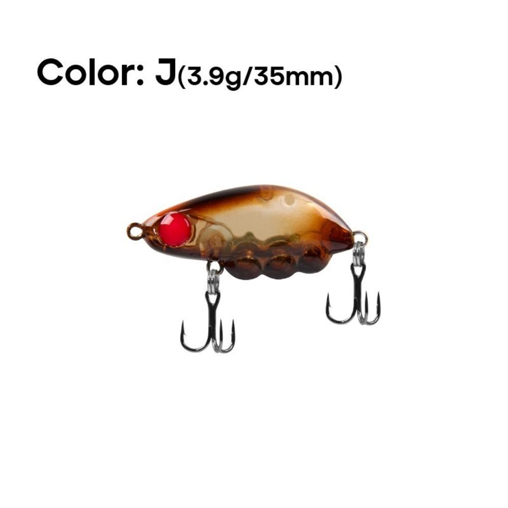 

Rock Pattern Sinking Minnow 4cm Length Crank Fishing Lures Micro Wobbler Freshwater Fishing J-35mm3.9g